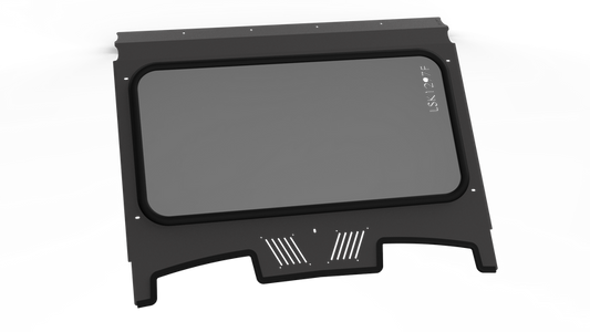 RZR XP 4 Seat Flat Windshield Kit 2019+