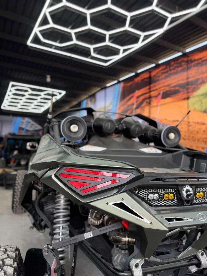 Marshin Whips Billet LED Tail Light Upgrade | Can-Am Maverick R (Mav R)