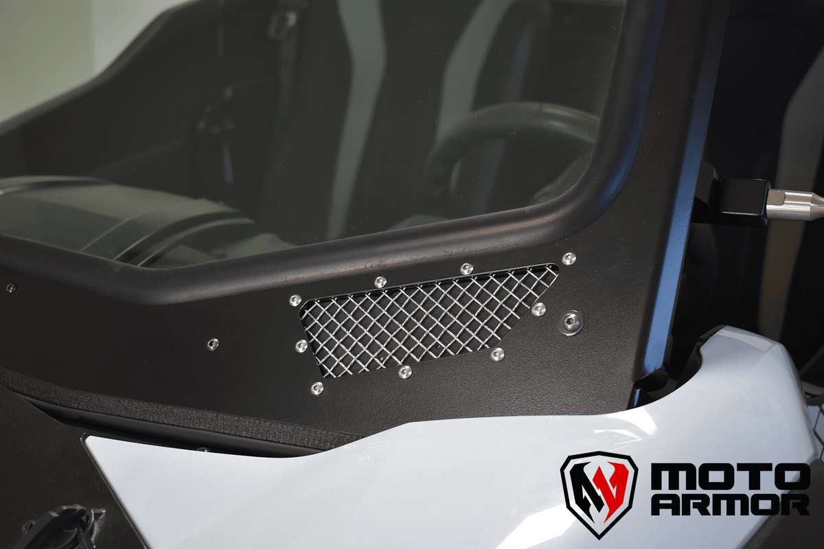 KRX Full Glass Windshield with Vents