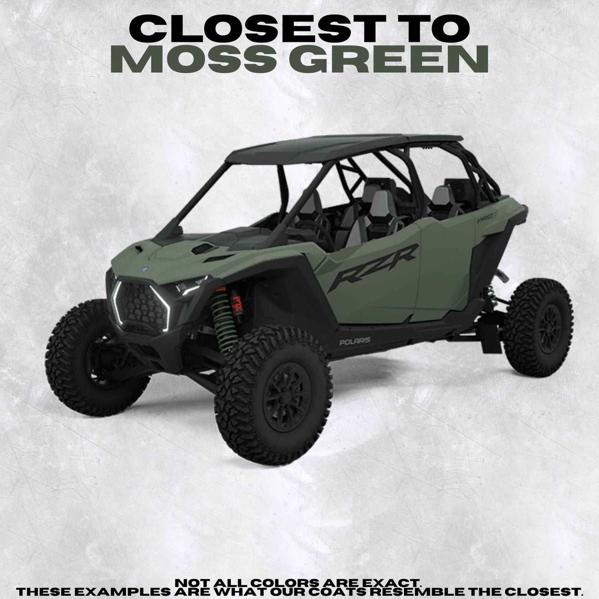 Polaris RZR Turbo R 4 Seater Tender Spring Kit (Fox Shocks)