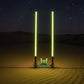 V2 Black Out LED Whip Set | Sleek Off-Road UTV Lights