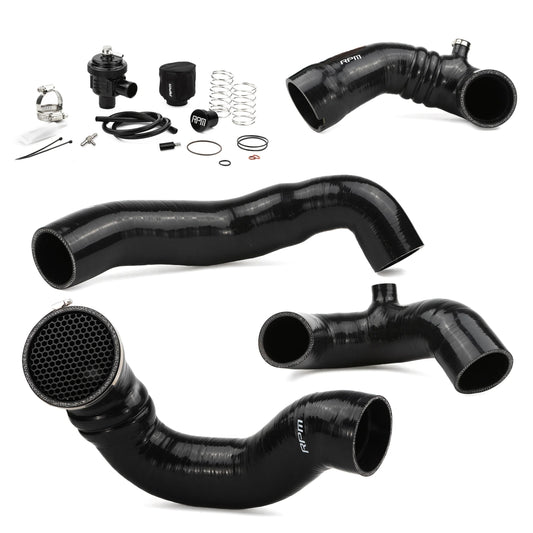 RPM SxS Maverick R Complete Silicone Upgrade Kit - Intake + Charge Tubes & BOV