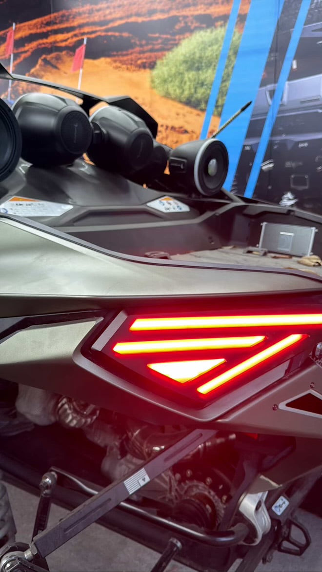 Marshin Whips Billet LED Tail Light Upgrade | Can-Am Maverick R (Mav R)