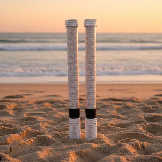 A Set of Mini Moes with White base and Cap