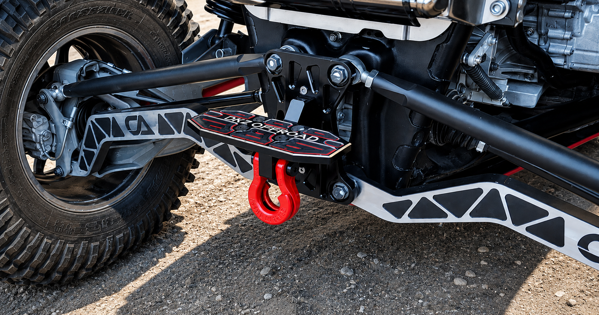 RZR Pro Series - Billet Radius Plate with Step and Foam Inserts