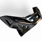 Cube lights mounted on Polaris RZR billet front winch bumper