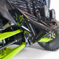 Built-in fairlead slot detail on Polaris RZR billet front winch bumper