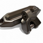 Side profile of EOD winch fairlead and hook showing gunmetal finish