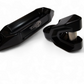 Tow hook load rating detail on EOD winch fairlead and hook