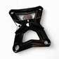 Polaris RZR Pro XP radius rod plate installed on the rear suspension