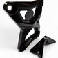 Underside view of Polaris RZR Pro XP radius rod plate showing bolt-on mounting