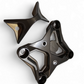 Gun metal anodized 6061 billet aluminum finish on Can-Am Maverick X3 radius rod plate