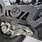 EOD gunmetal winch fairlead shown with a synthetic rope winch mounted behind
