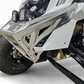 Overhead view of Can-Am Maverick X3 billet front winch bumper showing winch bay and light mount layout