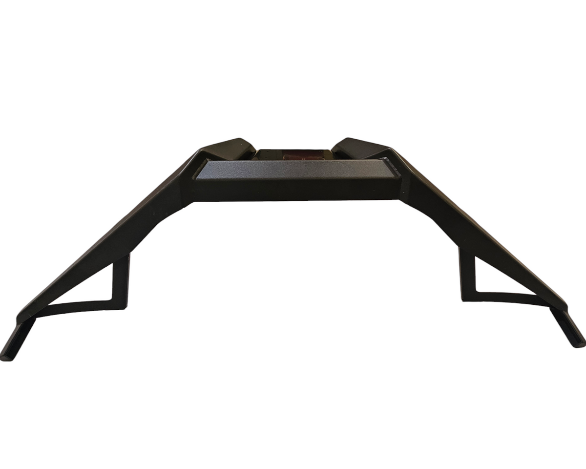 Modern steel construction detail on Polaris RZR Pro XP rear bumper