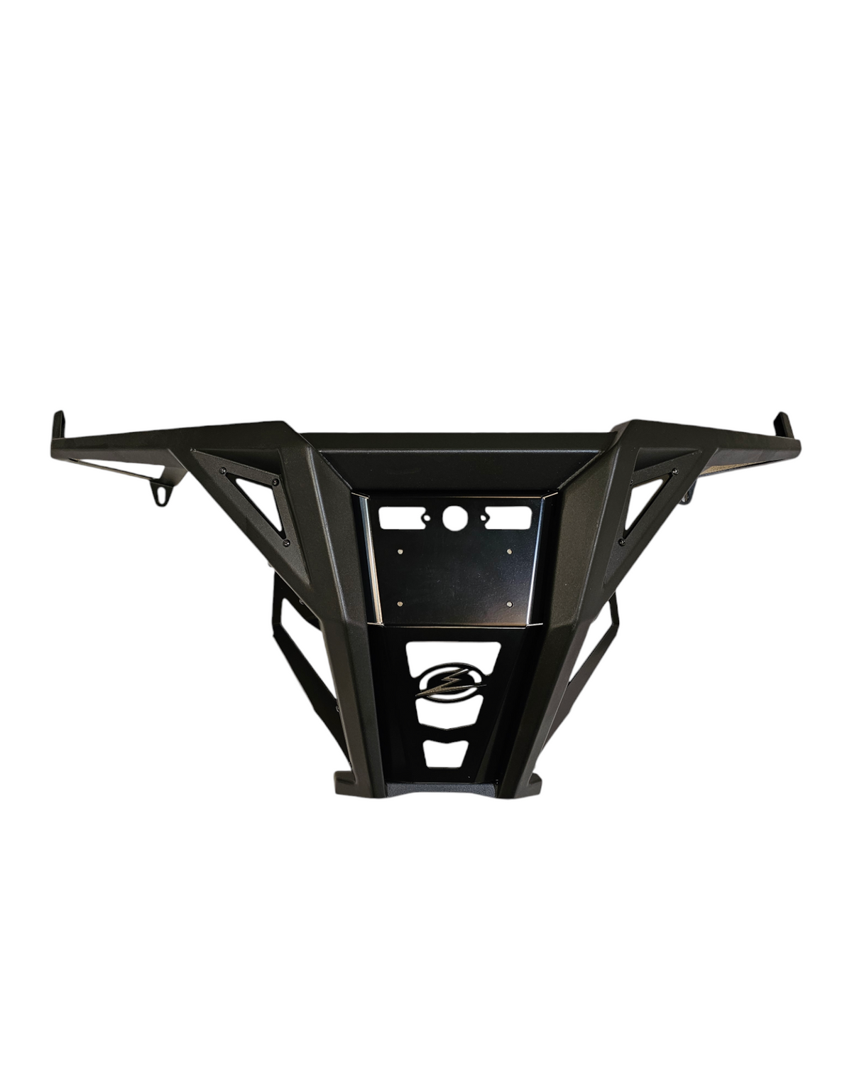 Rear corner protection detail on Polaris RZR Pro XP Volt bumper