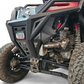 License plate mount detail on Polaris RZR Pro XP rear bumper