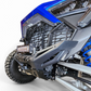 Underside mounting detail on Polaris RZR Pro R aftermarket steel front bumper