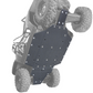 Polaris RZR 570 UHMW Skid Plate