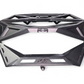 Pivot action shown on Polaris RZR high clearance tire carrier