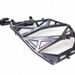 Polaris RZR High Clearance Tire Rack shown solo displaying full steel and aluminum construction