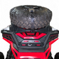 Heim joint and premium latch detail on Polaris RZR tire carrier