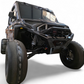 Hidden winch mount detail on Polaris Ranger 1500 Volt front winch bumper