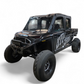 Side profile of Polaris Ranger 1500 Volt front winch bumper showing body-line contour fit