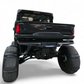 Volt Rear Bumper installed on 2024 Polaris Ranger XD 1500 showing steel construction and license plate mount in hammer black