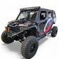 Interchangeable top hoop detail on Polaris Xpedition HDX Front Winch Bumper standard small hoop configuration