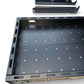 HDX Sliding Bed Drawer hardware and slide rail close-up