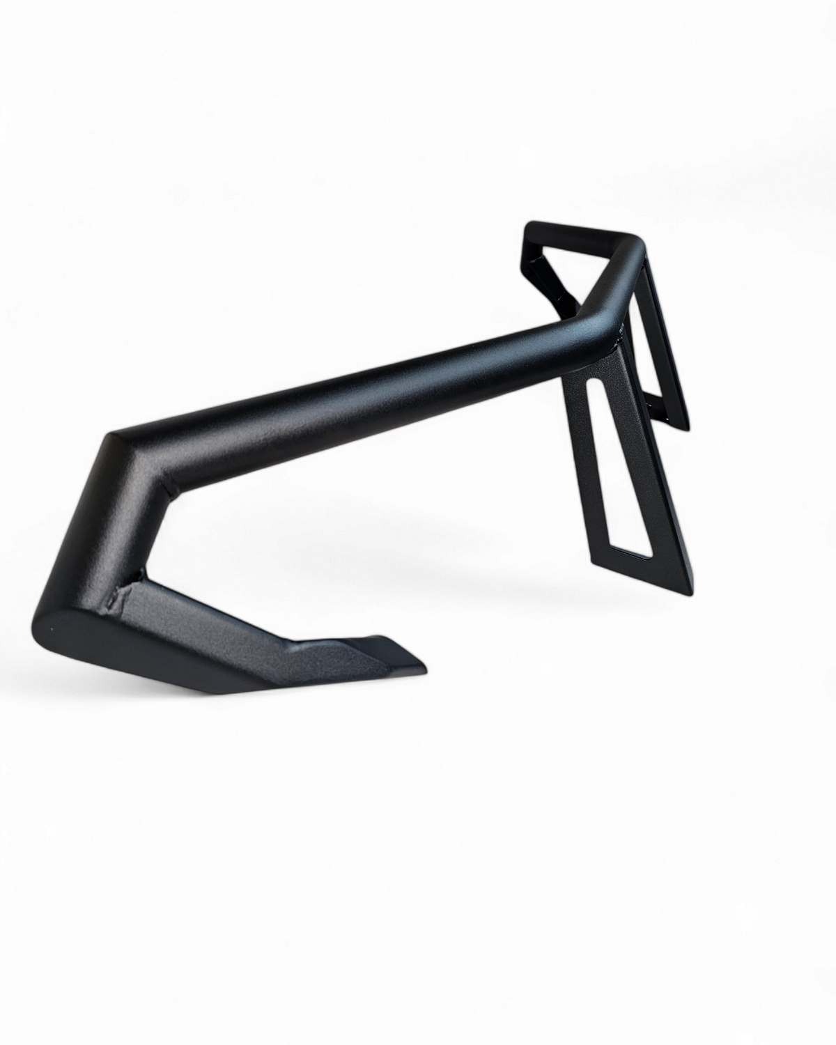 Polaris Xpedition HDX brush guard combo with lights mounted high and low showing full lighting setup