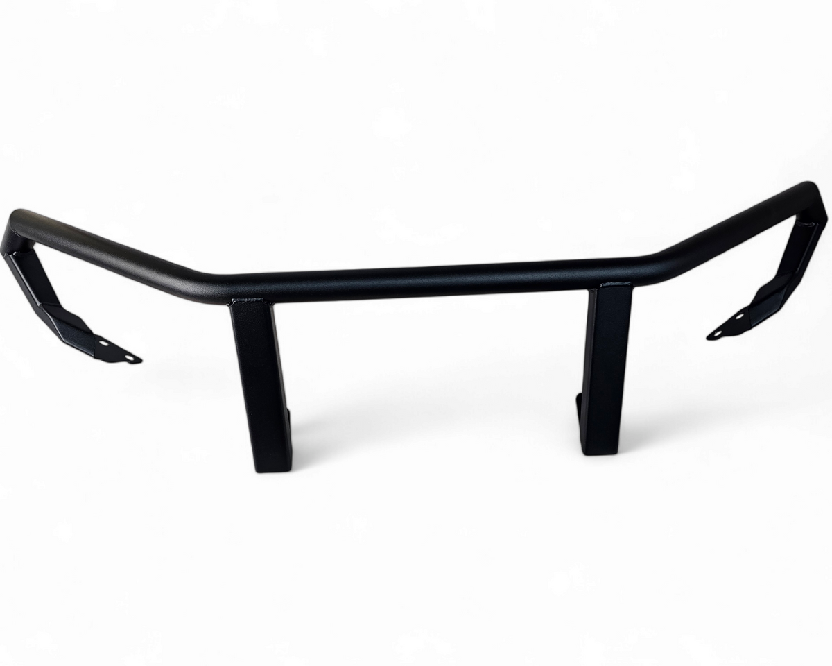 Polaris Xpedition HDX brush guard combo shown on trail demonstrating front-end protection
