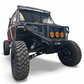D-ring towing point detail on Polaris Xpedition HDX Front Bumper with brush guard
