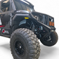 Interchangeable top hoop and brush guard junction on Polaris Xpedition HDX Front Bumper