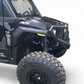 Universal light mount configuration on Polaris Xpedition HDX brush guard for high-mounted lights