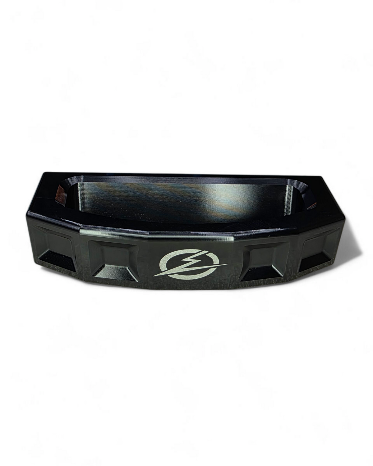 Hard anodized black finish on Polaris Xpedition rear glass handle
