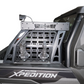 Volt Short Rack installed on 2024 Polaris Xpedition XP bed showing low-profile design in hammer black