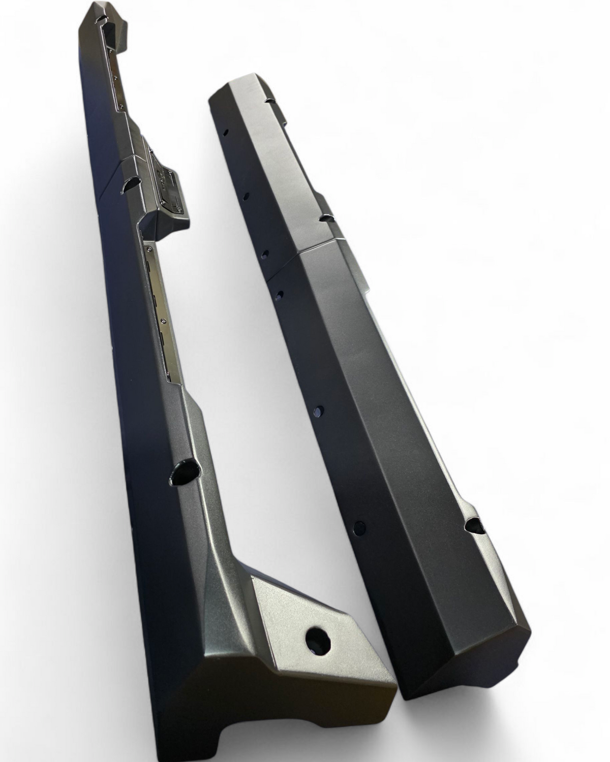 Front section of 3-piece Volt rock steps on Polaris Xpedition