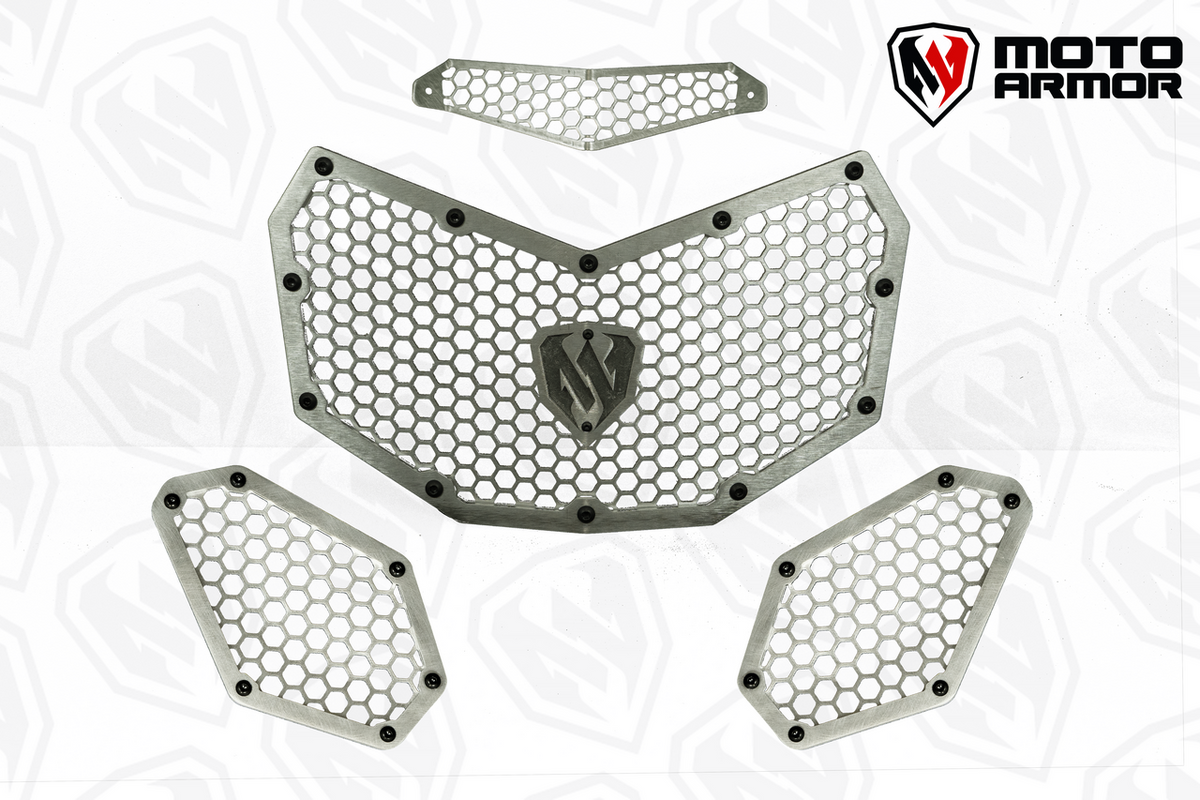 Moto Armor Maverick X3 Radiator Grill Set