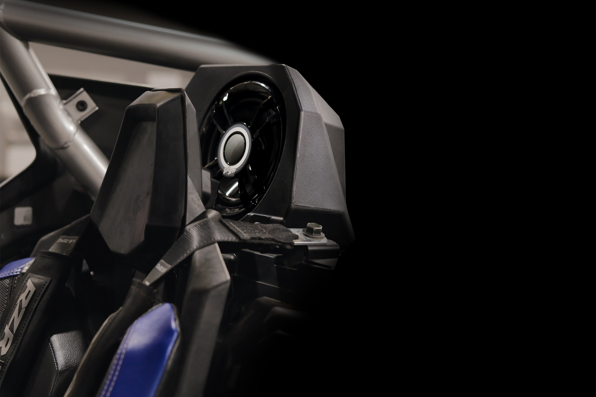 '20-'26 RZR® Pro Series 6.5" Rear Seat Speaker Pods V3  - Unloaded | UTVS-PRO-RP65
