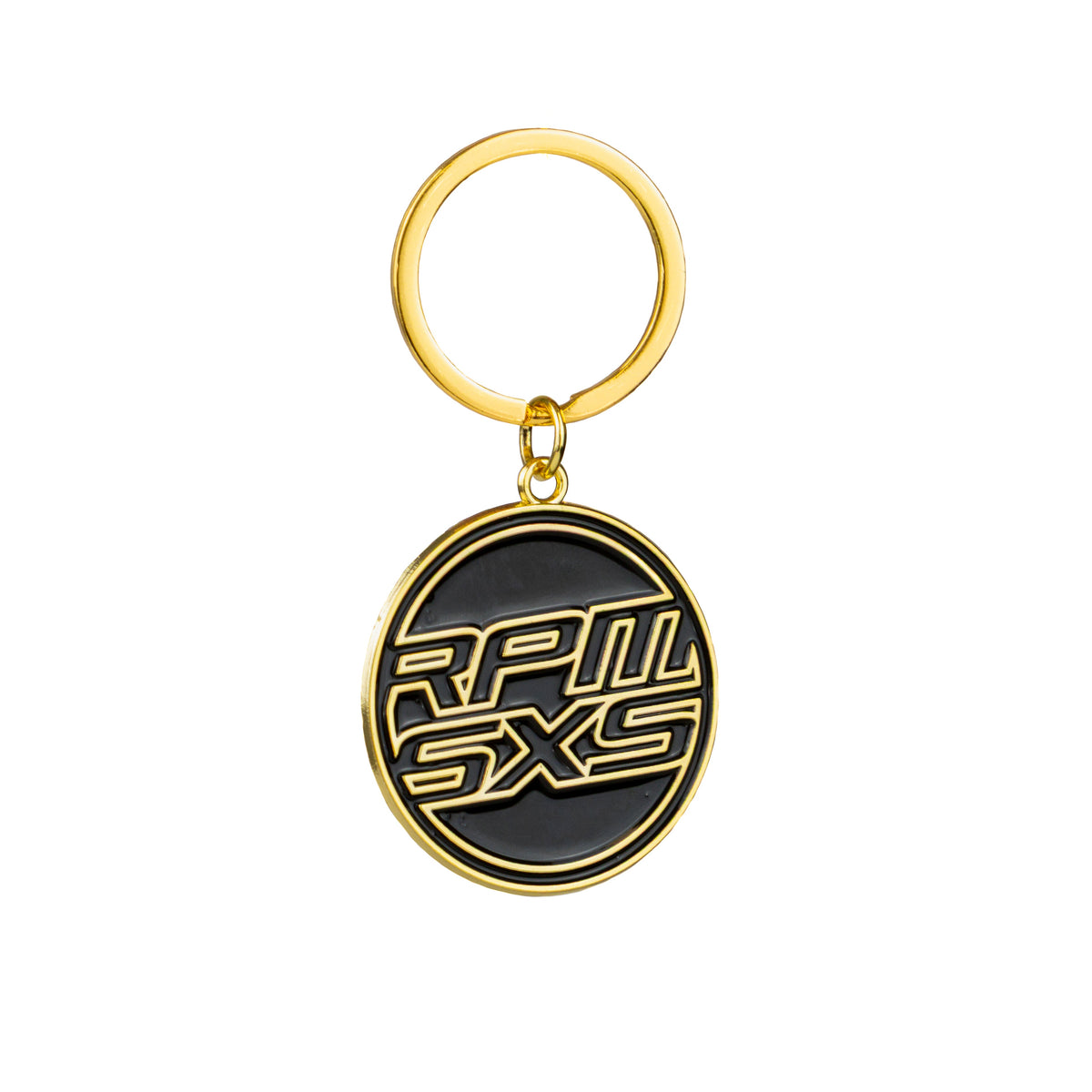 RPM Gold Medallion Emblem Keychain