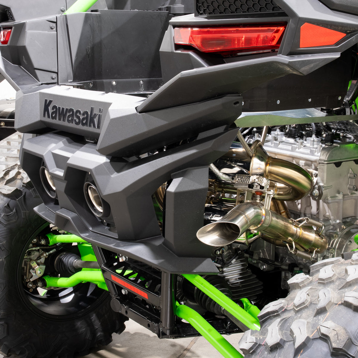 RPM Kawasaki H2 2.5" Dual Sport Full Exhaust + Optional E-Valve