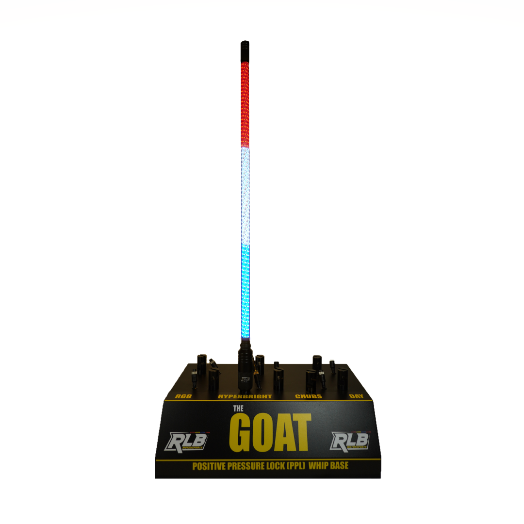 LED Hyper Bright Whips Solid Color - GOAT