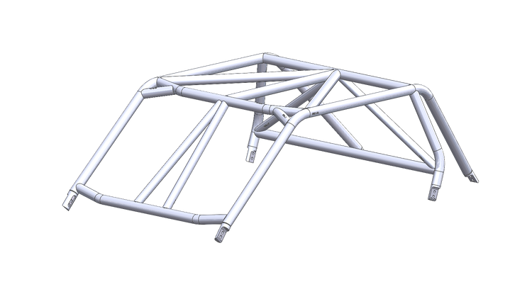 RZR XP 2 Seat Flat Cage Kit