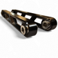 Polaris RZR Pro R Turbo R black billet rear sway bar links shown as a set