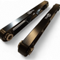 Uni-ball end detail on Polaris RZR Pro R black billet sway bar link