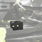 UTV Stereo black metal mounting bracket installed on vehicle frame