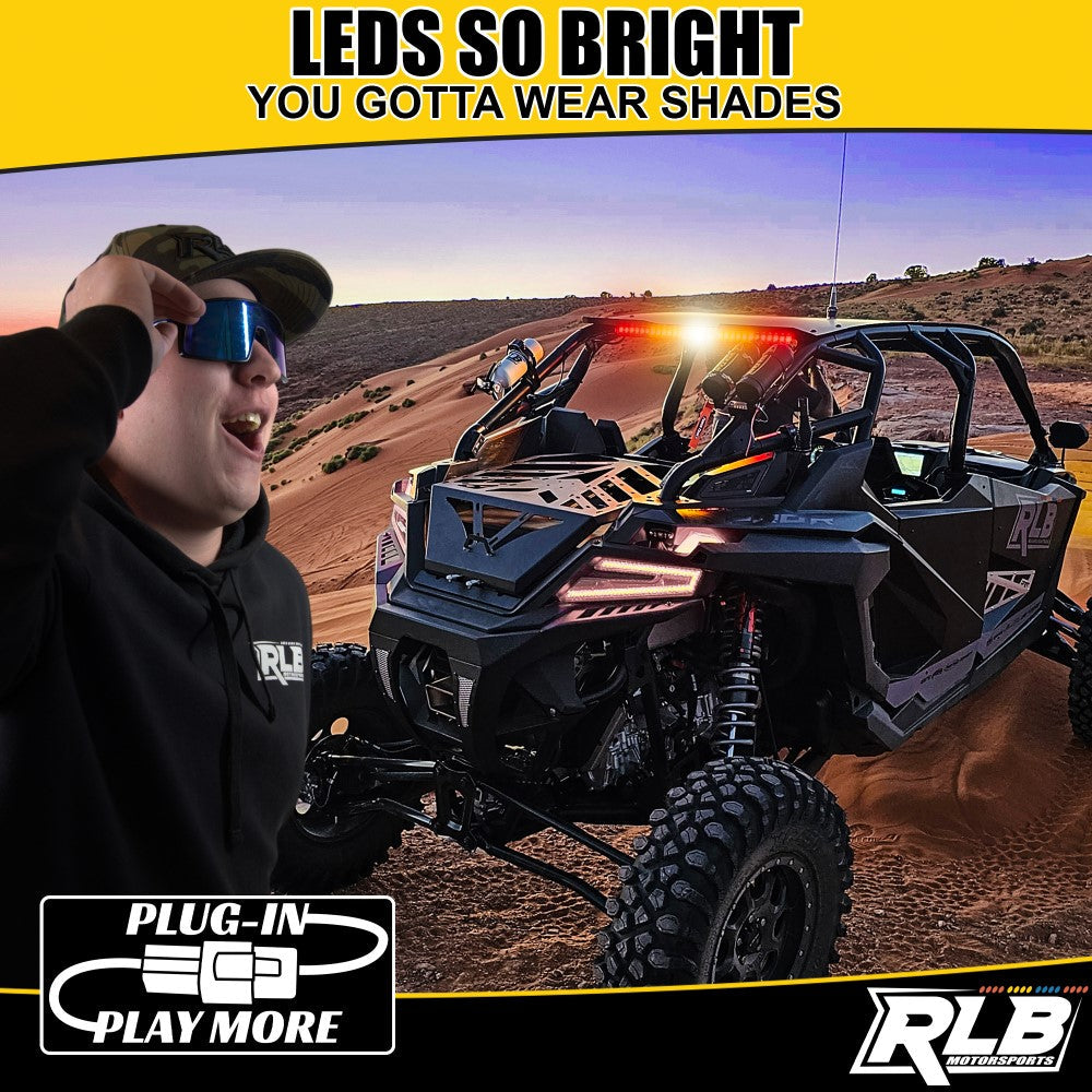 2016-2018 Polaris RZR XP1000/ XP1000 Turbo Chase Light - San Felipe (Amber/White)