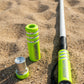 Single Marshin Whip Save Sage Green on sandy surface